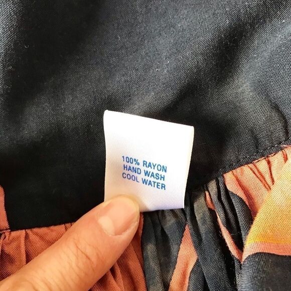 Priscilla international button front maxi dress S - Picture 8 of 8